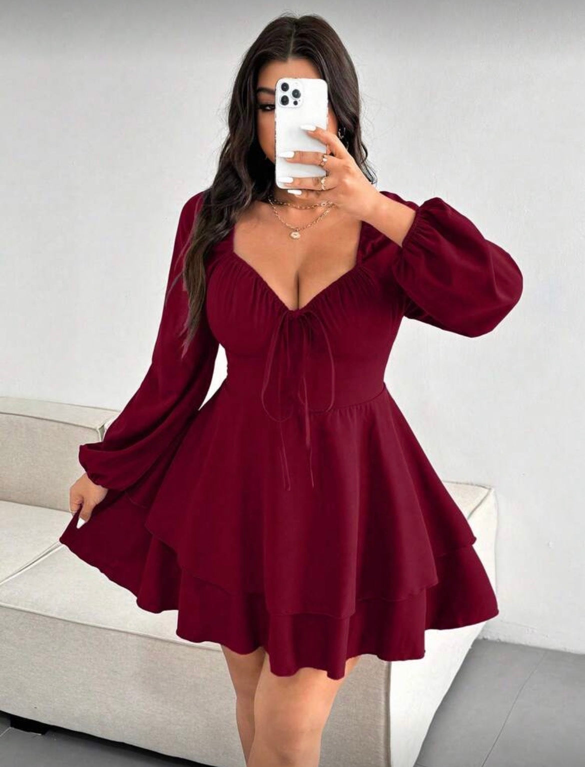 Vestido casual corto PS